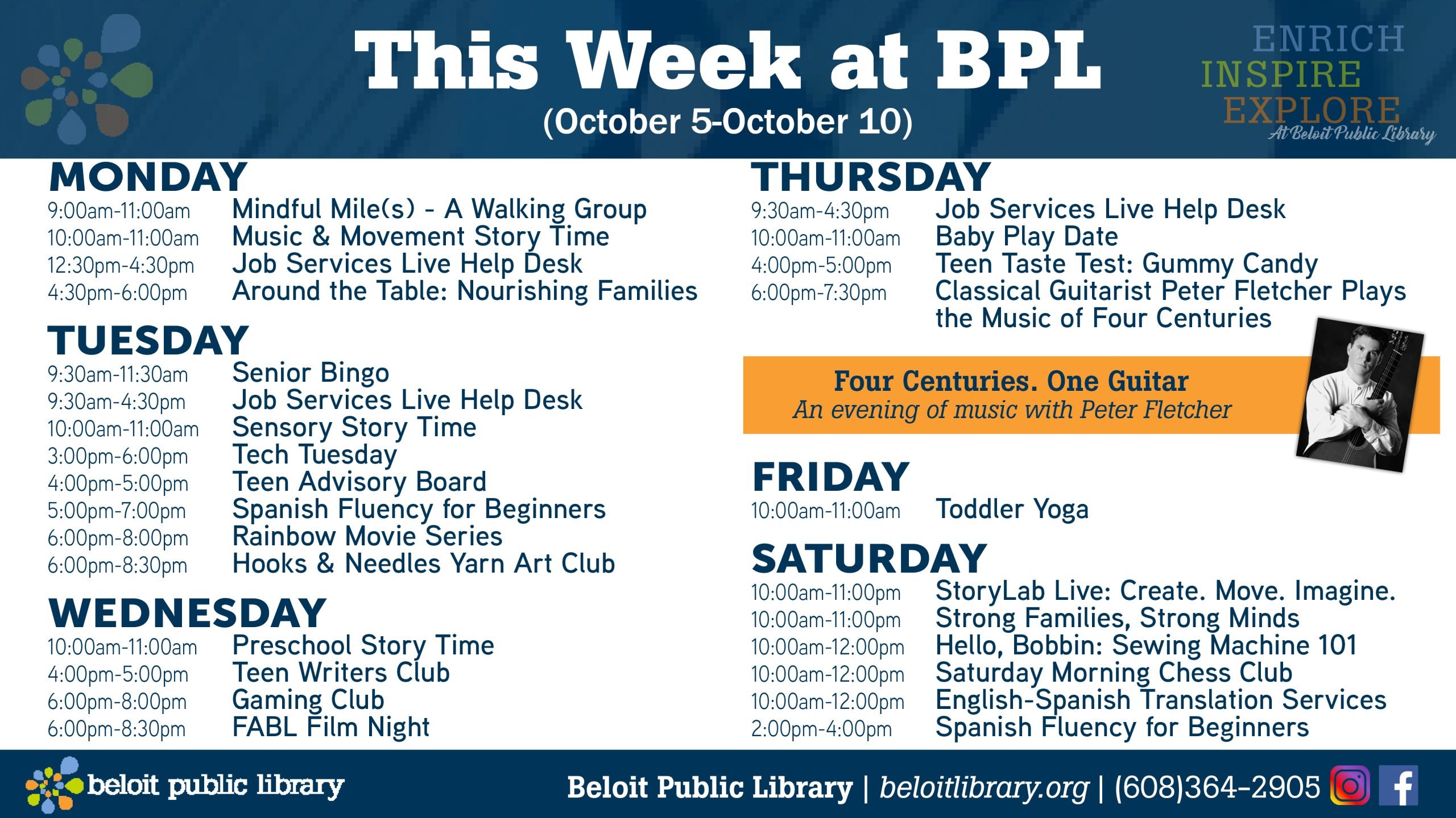 This week at BPL graphic