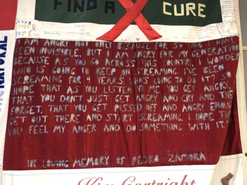 Quilt panel detail