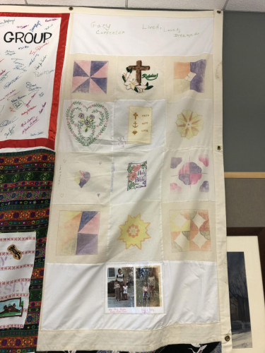 Quilt panel detail