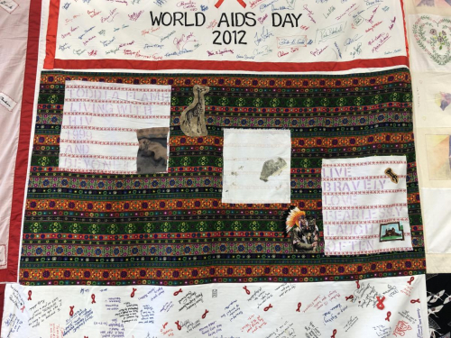 Quilt panel detail