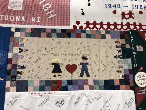 Quilt panel detail