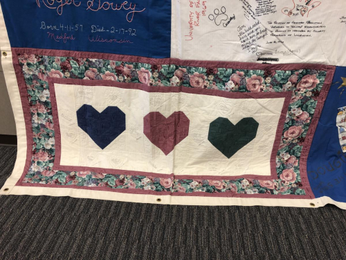 Quilt panel detail