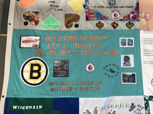 Quilt panel detail