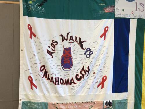 Quilt panel detail
