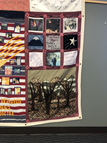 Quilt panel detail