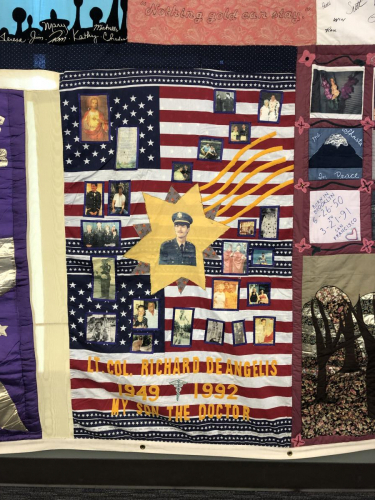 Quilt panel detail